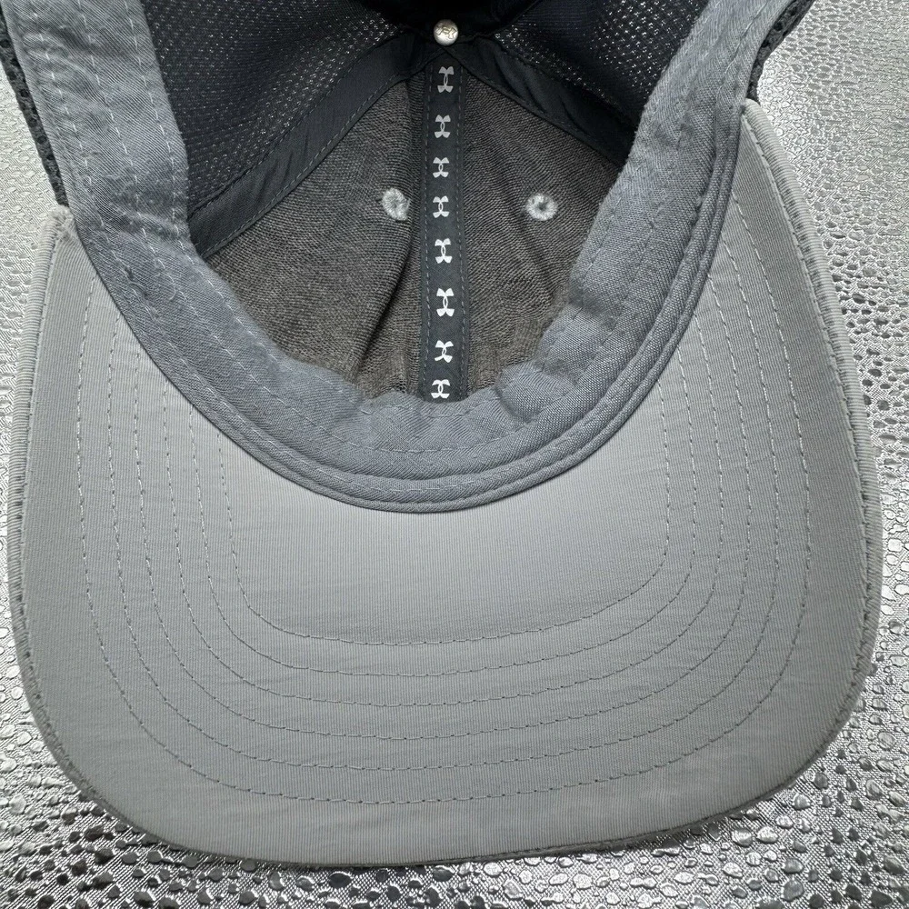 Under Armour Train‎ Spacer Mesh Cap Gray Athletic Hat Men's Size L/XL Polyester